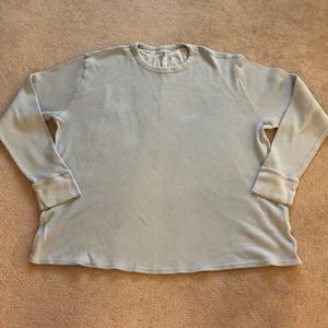 Light Blue Waffle GAP shirt